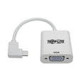 thumbnail image 4 of Tripp Lite Right-angle C To Vga Adapter Cable Type-c M/f White 1080p 6in 5 Gbps - External Video Adapter - Type-c 3.1 - Vga - White, 4 of 5