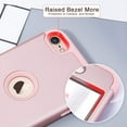 thumbnail image 2 of IPod Touch 7 Case With 2 Screen Protectors, IPod Touch Case For Girls, IDweel 3 In 1 Hard PC Case Silicone Shockproof Heavy Duty Hard Case For 2019 2 of 12