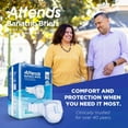 thumbnail image 4 of Attends Bariatric Adult Incontinence Brief, Tab Closure, 2X-Large, Disposable, Ultimate Absorbency, Bag of 12 (6 Pack), 4 of 8