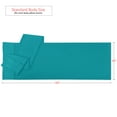 thumbnail image 2 of Nestl Body Pillow Case, Microfiber Body Pillow Covers, Body Pillowcase Size (20"x54"), Set of 2, Steel Blue, 2 of 4