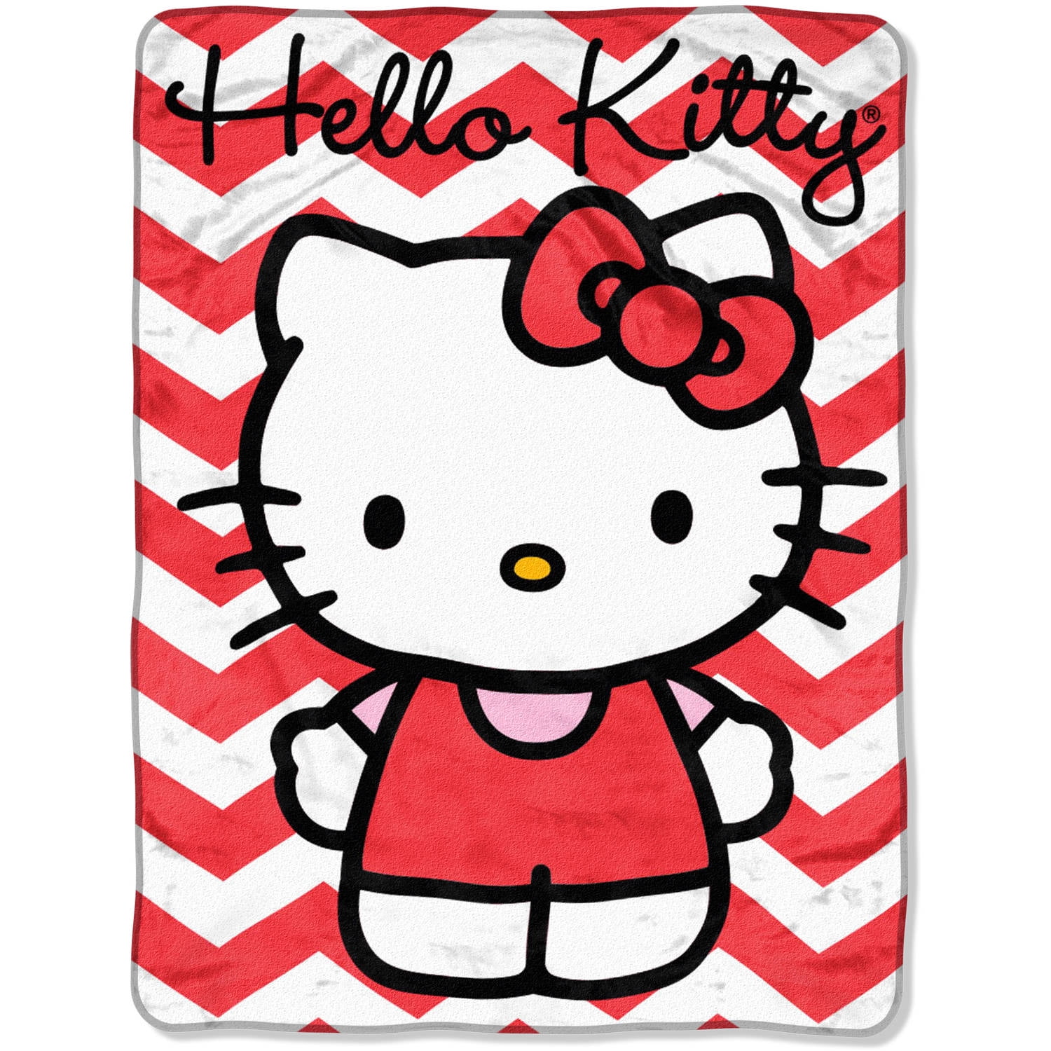 Sanrio Hello Kitty Kids Sleeping Bag with Polyester Shell and Liner
