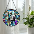 thumbnail image 5 of 89Bloom Weimaraner Window Hanging Stained Glass, Weimaraner Suncatchers for Windows Stained Glass, Stained Glass Dog suncatcher, Dog Stained Glass, 5 of 8