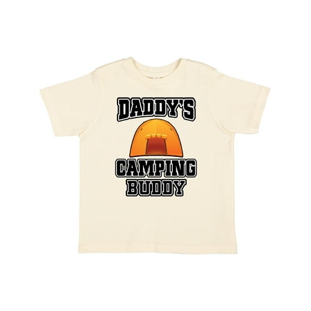 

Inktastic Daddys Camping Buddy Gift Toddler Boy or Toddler Girl T-Shirt