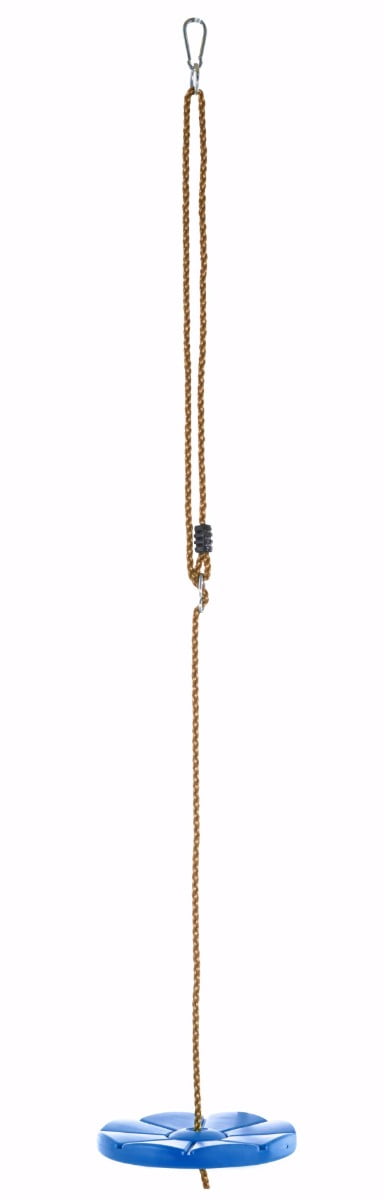 Machrus Swingan Cool Disc Swing With Adjustable Rope - Fully Assembled - Blue
