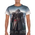 thumbnail image 4 of Camiseta Ass-assin's Cre-ed para hombre y mujer, camisetas de algodón de manga corta con cuello redondo, ropa de verano, 4 of 4