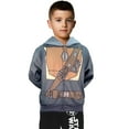 thumbnail image 2 of STAR WARS The Mandalorian Mando Sublimated Costume zip up Hoodie w/ Mask for Youth Kids - Large, 2 of 3