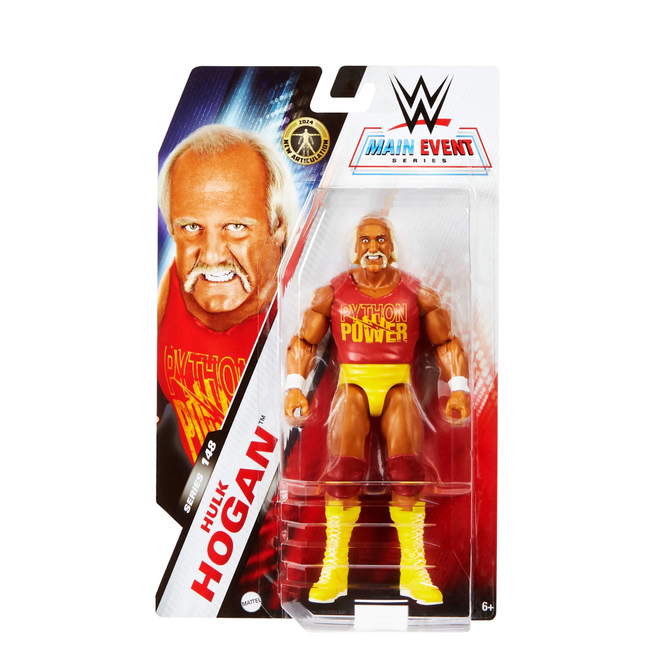 WWE, Action Figure, Hulk Hogan, 6-inch collectible with
