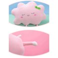 thumbnail image 3 of Funny Blue Clouds Toy Soft Throw Pillow for Kids Adults Home, 3 of 6