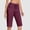 A1 Wine, variant on Holzkary Womens Capris with Pockets Loose Fit Casual Capri Pants Dressy Lightweight Ladies Baggy Cargo Pants for Hiking Capris Cargo Pants Summer Hiking Pants Lightweight Outdoor Quick Dry Pants