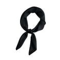 thumbnail image 2 of Fewfanhot Solid Color Silk Scarf Silk Hair Wrap Head Scarf Lightweight Square Neckerchief for Women, 2 of 2
