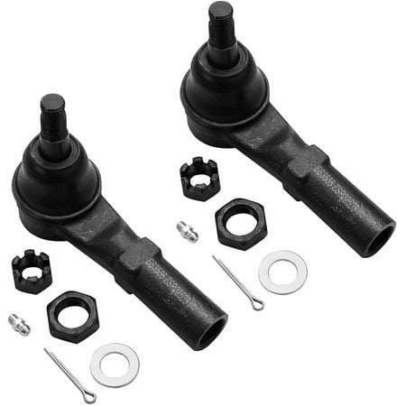 Detroit Axle - 2WD Front End Control Arms Kit for 02-05 Dodge Ram 1500, 2 Upper Control Arms and Ball Joint 2 Outer Tie Rod Ends 2 Sway Bar Links 2002 2003 2004 2005 Replacement