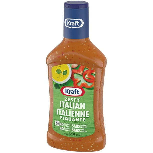 Kraft Zesty Italian Salad Dressing, 475mL