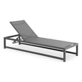 thumbnail image 2 of Meridian Furniture Maldives Cream Water Resisting Patio Adjustable Chaise, 2 of 15