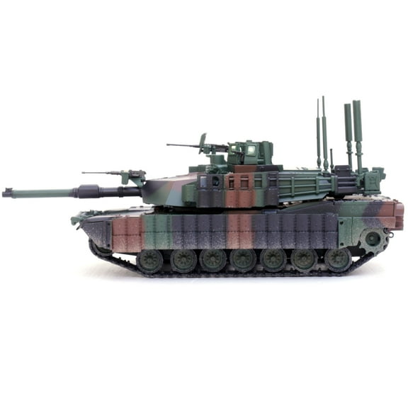 13.5cm Diecast Alloy 1/72 Scale US M1A2 TUSK II Abrams Main Battle Tank Finished Model Toy GiftTAPDRA Spare Part