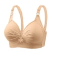 thumbnail image 6 of CYSFASHION 3Piece Push Up Bra for Women Strtch No Underwire Comfortable Suppportive Lounge Fit Jelly Bra Light Yellow, 6 of 6