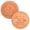 Combination, variant on 2-Pack Copper Bird Bath Purification Disk 0.6mm Reinforced 99.99% Pure Copper Cleaning Disk with Triple-Point Support for Physical Safe Clean Water All-Season Universal Fit for Outdoor Birdbaths Bowl