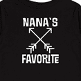 thumbnail image 4 of Inktastic Nanas Favorite Grandson Gift Boys or Girls Long Sleeve Toddler T-Shirt, 4 of 5