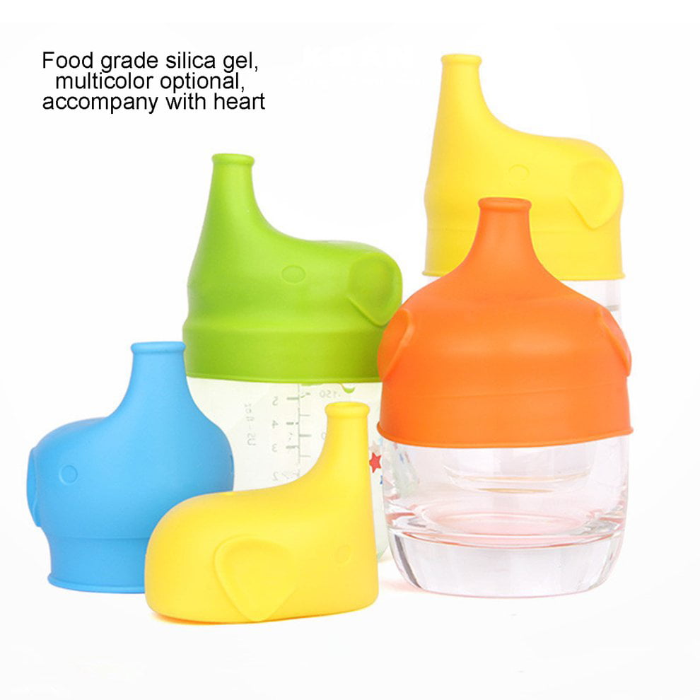 Sippy Cup Food Grade Silicone Lid Toddler Spill Proof Perfect Baby Feeding KV 
