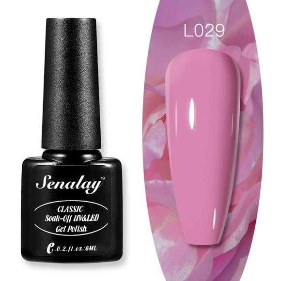 CSEONEP Big Deals Items,Nail Polish Adhesive Bare Color Solid Nail Polish 58 Color 6ML