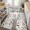 thumbnail image 2 of Multicolor Christmas Pattern Kitchen Rugs Sets Of 3,Kitchen Runner Rugs Non Skid Washable,Decorative Kitchen Floor Mats for Kitchen,Sink,Laundry,17"x30"+ 17"x47" + 17"x59", 2 of 6