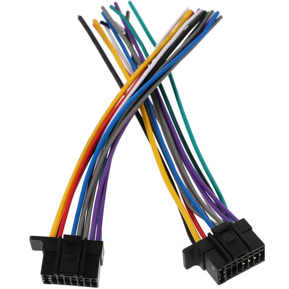 WHAMVOX  2 Pcs Radio Wire Harness Car Audio & Video Wiring Harnesses