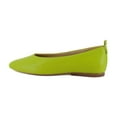 thumbnail image 2 of Naturalizer Carla Women's Flats Chartreuse Green Leather Size 5 M, 2 of 8