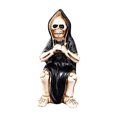 thumbnail image 1 of Halloween Small Decorations Skeleton Head & Revived Scary Resin Figurines For, 1 of 1