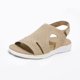 thumbnail image 1 of MKLEKYY Sandalias Antideslizantes para Mujer, Sandalias Casuales de Playa Planas, Cómodas, para Uso Diario Con Correa Ajustable para El Verano, 1 of 5