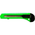 thumbnail image 2 of 600 BULK Safety Box Cutter Utility Knife Retractable Snap off Razor Blade NEON GREEN, 2 of 3