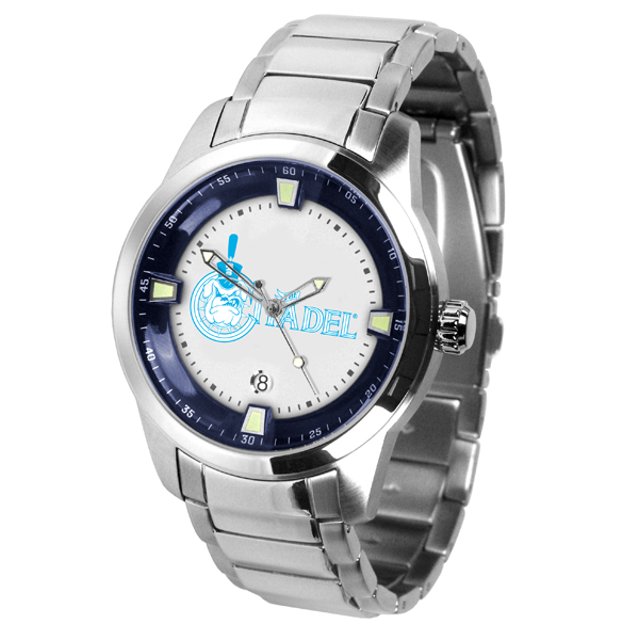 SUNTIME Citadel Bulldogs Titan Steel Men's Watch