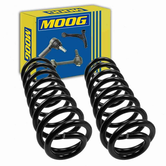 MOOG Rear Coil Spring Set compatible with Chevrolet Suburban 1500 5.3L 6.0L V8 2000-2014