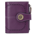 thumbnail image 3 of (2 pack) Sendefn Small Women Wallet Genuine Leather Bifold Purse RFID Blocking Card Holder, 3 of 8