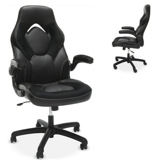 RS Gaming™ RGX High-Back Gamer Chair, Faux Leather, Black/White