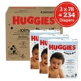 thumbnail image 5 of (2 pack) Huggies Snug & Dry Baby Diapers, Size 2 (12-18 lbs), 234 Count (Select for More), 5 of 17