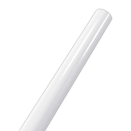 - Sch. 40 PVC Pipe, Furniture Grade, 1/2” Size, White (5-Feet)