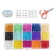thumbnail image 5 of Glass Beads, Mixed Colors Small Beads Assorted Opaque Colors Lustered Loose Spacer Beads, Hole 1mm for Jewelry Making, DIY Crafting cristal 3mm 7500pcs perfecl perlas de tubo de fabricación de joyas, 5 of 8