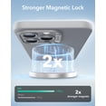 thumbnail image 4 of Funda ESR para iPhone 16 Pro con MagSafe, silicona, gris, 4 of 8