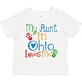thumbnail image 3 of Inktastic My Aunt in Ohio Loves Me Boys or Girls Toddler T-Shirt, 3 of 5