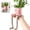 Pink Waves, variant on Leggy Planter, Funny Planter Set with Legs, Creative Sitting Human Shaped Resin Planter,Pink Waves