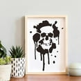 thumbnail image 5 of 12PCS Pattern Plastic Drawing Templates 12x12 Inch Horror Thriller Theme Painting Stencil DIY, 5 of 9