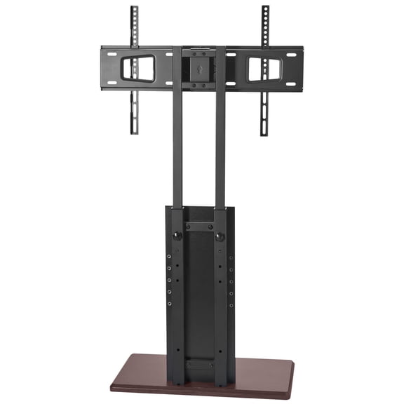 Universal TV Stand for 32 to 70 Inch Screens Swivel Height Adjustable Table Top Mount with Power Strip Holds 99 lbs MAX VESA 600x400 mm for Living Room Bedroom