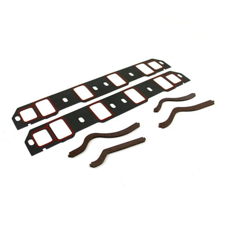 Speedmaster PCE349.1006 Compatible with Ford SB 289 302 351 Windsor Intake Manifold Gasket Set (1262R) 2.25" x 1.40" x 0.090"