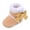 Khaki1, variant on TAIAOJING Baby Girls Boots Toddler Boys Plush Snow Warming Shoes Soft Boots Shoes Non- Shoe