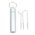 thumbnail image 2 of 3Pcs Portable Stainless Steel Toothpicks for Traveling Outdoor Camping S S, 2 of 8