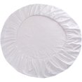 thumbnail image 2 of Generic Solid Color Cotton Round Bed Fitted Sheet Bed Cover, White, 2 of 7