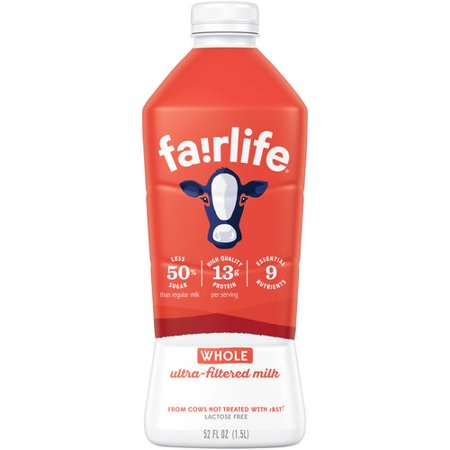 Fairlife Whole Milk, 52 oz - Walmart.com