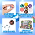 thumbnail image 2 of Bedwina 1” Bouncy Balls for Kids Colorful Small Balls Bulk Pack for Parties, 250-Pack, 2 of 8