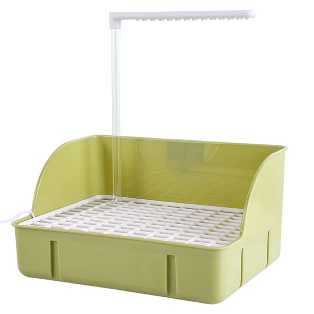 NAOJIE Parrot Bathtub-Automatic Bird Bath Cage with Shower Water Circulated Controller for Small Medium Birds Parakeets(Green),Parakeet Bird Bath,Automatic Bird Bath,Parakeet Bath
