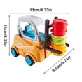 thumbnail image 2 of Tholdsy Regalos, camión de ingeniería, carretilla elevadora, pala de prensa, juguete para niños, juego de transporte de carretilla elevadora Juegos de imaginación, 2 of 6