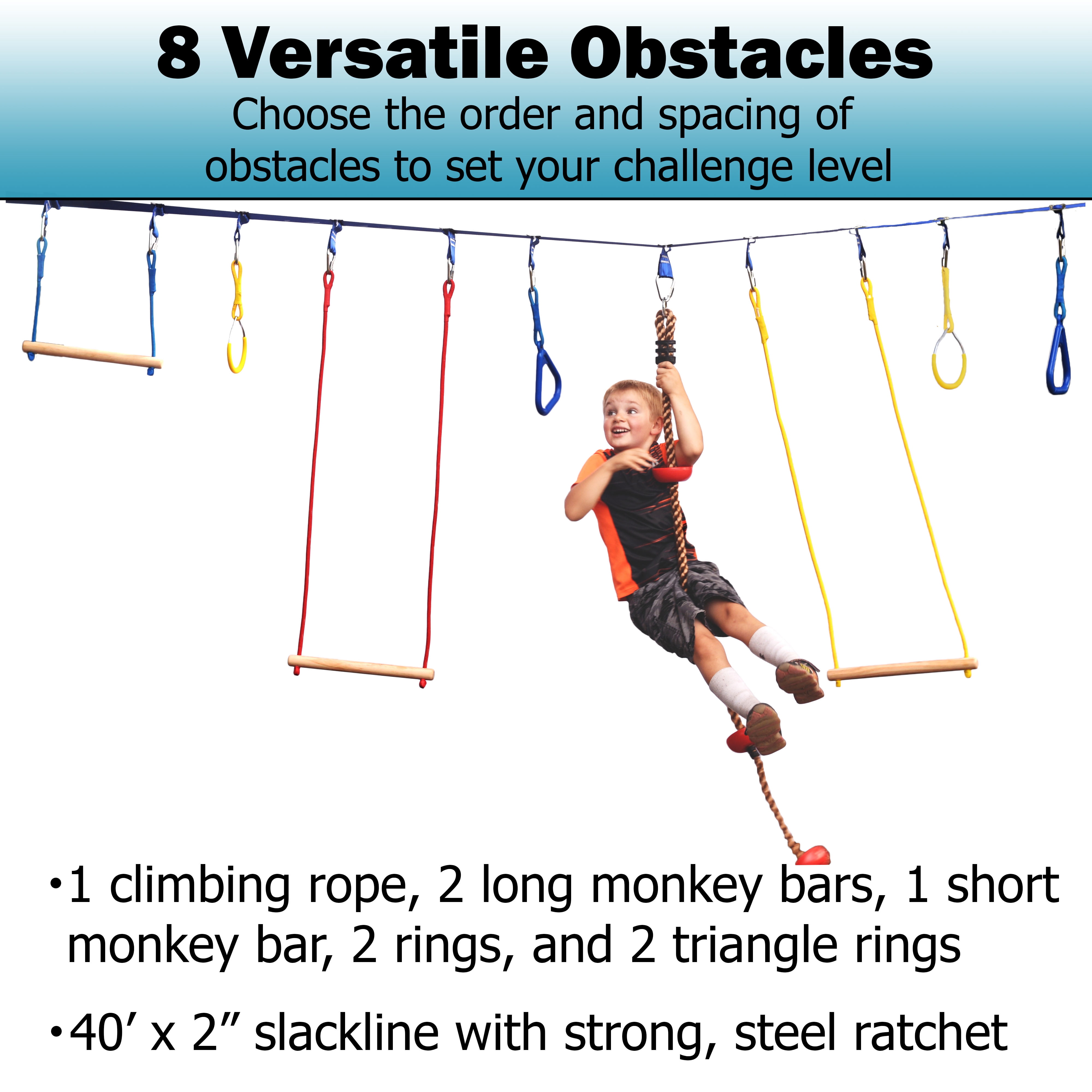 Details about   Slackline Monkey Fists Playground Obstacle Kids Climbing Accessories 